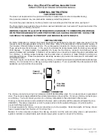 Предварительный просмотр 15 страницы Blaze King Royal Guardian RGT-3001 Owner'S Installation And Operation Manual