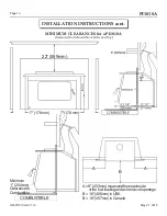 Предварительный просмотр 12 страницы Blaze King The Princess PI 1010A Operation & Installation Manual