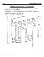 Предварительный просмотр 32 страницы Blaze King Torino II Insert 1607 Operation & Installation Manual