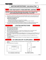 Preview for 26 page of Blaze King TORINO Users Installation Operation & Maintenance Manual