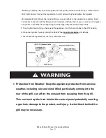 Preview for 21 page of Blaze Outdoor BLZ-1PRO-PRT(LP) Use & Care Manual