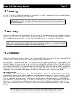 Preview for 17 page of Blaze ALT-6 Operating Manual