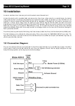 Preview for 18 page of Blaze ASV-2 Operating Manual