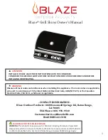 Blaze BLZ-3BSK-BLK Owner'S Manual preview