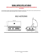 Preview for 5 page of Blaze BLZ-4LTE2MG Use & Care Manual