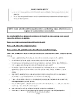 Preview for 9 page of Blaze BLZ-4LTE2MG Use & Care Manual