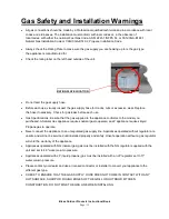 Preview for 13 page of Blaze BLZ-4LTE2MG Use & Care Manual