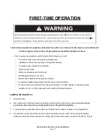 Preview for 27 page of Blaze BLZ-4LTE2MG Use & Care Manual