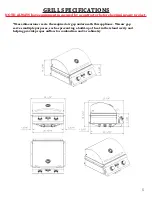 Предварительный просмотр 5 страницы Blaze BLZ-ELEC-21 Owner'S Manual