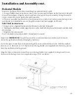 Предварительный просмотр 10 страницы Blaze BLZ-ELEC-21 Owner'S Manual