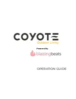 Предварительный просмотр 1 страницы Blazing Beats Coyote Operation Manual