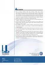 Preview for 16 page of BLB hydraulic BM40/2 Instruction Manual