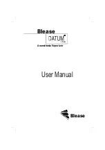 Предварительный просмотр 1 страницы Blease Datum L Series User Manual