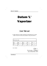 Предварительный просмотр 3 страницы Blease Datum L Series User Manual