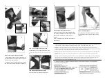 Preview for 2 page of Bledsoe 20.50 Patellofemoral Brace Application Instructions