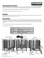 Предварительный просмотр 2 страницы Blichmann Engineering 5 BBL Insulated Hybrid Brewhouse Assembly Operation Maintenance Manual