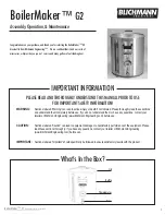 Blichmann Engineering BoilerMaker G2 Assembly Operation Maintenance Manual preview