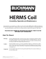 Blichmann Engineering HERMS Assembly Operation Maintenance предпросмотр