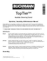 Blichmann TopTier Maintenance Manual preview