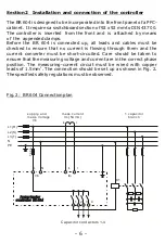 Preview for 6 page of Blindleistungsregler BR 604 Manual