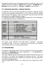 Preview for 9 page of Blindleistungsregler BR 604 Manual