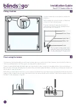 Предварительный просмотр 2 страницы BLINDS2GO EasiFIT Installation Manual