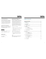 Предварительный просмотр 2 страницы Blink HQ Charger Instruction Manual