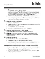 Preview for 6 page of Blink Wall Mount Charging System Installation Manual