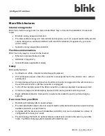 Preview for 10 page of Blink WE-30C Owner'S Manual