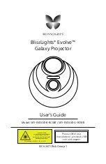 BlissLights Evolve SKY-EVOLVE-B-RCWB User Manual preview