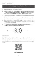 Preview for 7 page of BlissLights Evolve SKY-EVOLVE-B-RCWB User Manual