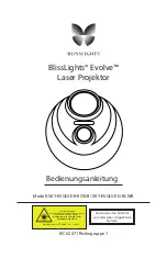 Preview for 26 page of BlissLights Evolve SKY-EVOLVE-B-RCWB User Manual