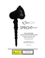 BlissLights Spright Smart User Manual предпросмотр