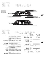 Предварительный просмотр 5 страницы Blitz BZA2160 Specifications