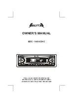 Preview for 1 page of Blitz BZC-1804CHC Owner'S Manual