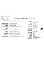 Предварительный просмотр 7 страницы Blitz BZE4P User Manual