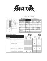 Preview for 1 page of Blitz BZFW124D Specifications