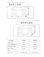 Предварительный просмотр 3 страницы Blitz BZP106 Specifications