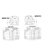 Preview for 4 page of Blitz BZPW10V Specifications