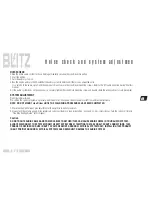 Preview for 10 page of Blitz BZX4 User Manual