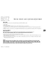 Предварительный просмотр 10 страницы Blitz BZX7 User Manual