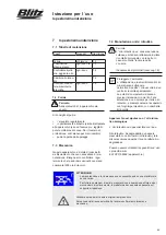 Preview for 83 page of Blitz Master Gear 1,0 Operating Instructions Manual