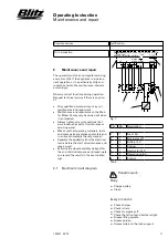 Предварительный просмотр 11 страницы Blitz Master Wheel 50 Operating Instruction