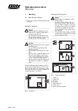 Предварительный просмотр 7 страницы Blitz MONSUN Pro Series Operating Instructions Manual