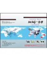 BlitzRCWorks MIG-29 Instruction Manual предпросмотр