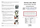 Blix Aveny Low-Step Assembly Manual preview