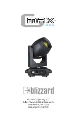 Предварительный просмотр 1 страницы Blizzard Lighting G-Max 200 User Manual