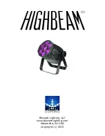 Blizzard Lighting Highbeam User Manual предпросмотр