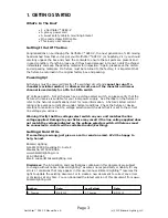 Preview for 3 page of Blizzard Lighting Northstar Spec-Z Manual