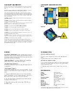 Preview for 2 page of Blizzard Lighting Pocket Nebula User Manual